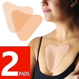 Chest Wrinkle Pads - Pack of 2 Décolleté Anti-Wrinkle Chest Pad for Cleavage Wrinkle Prevention - Re