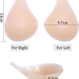 Silicone Invisible Lift Up Bra Stick On Bra Stickers Breast Lift Petals Adhesive Bra Reusable Backle